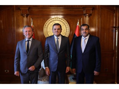 Spotkanie z premierem Libii Rządu w Trypolisie